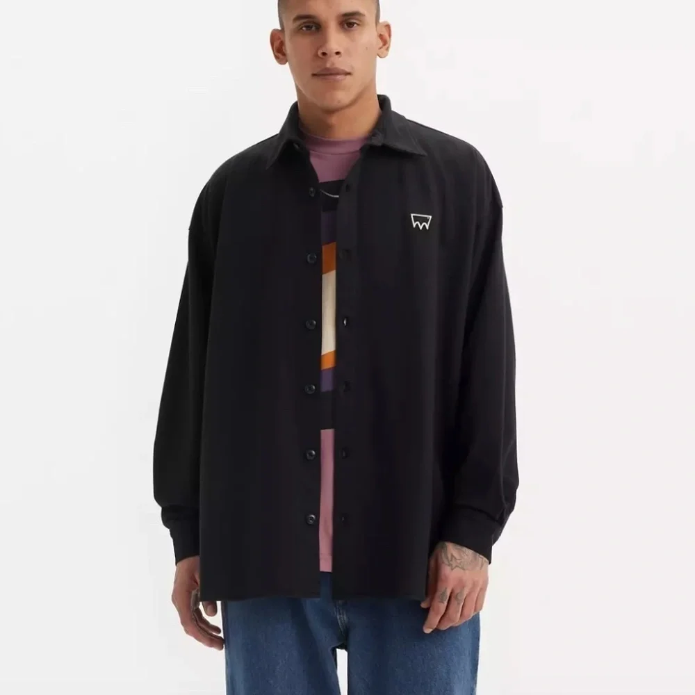Levi's Skateboarding Relaxed Fit Button-Up Fleece Size Large NWT